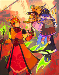 characters by skybristle on tumblr