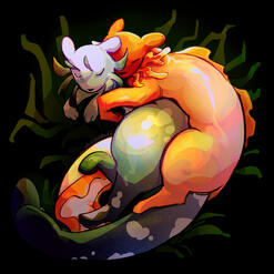 characters by slasmic and paranormalcottagechz on toyhouse